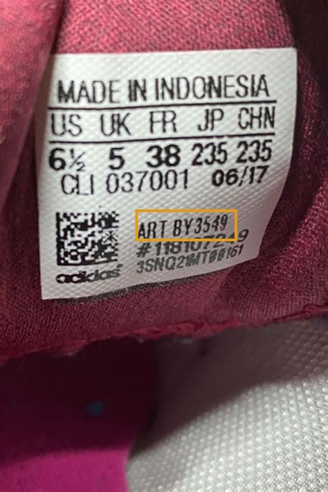 adidas model number search